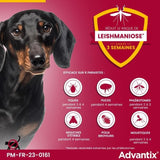 Advantix Chien Solution Antiparasitaire Puces Tiques RÈpulsif Mouches Moustiques PhlÈbotomes 1,5 a 4kg 4 pipettes