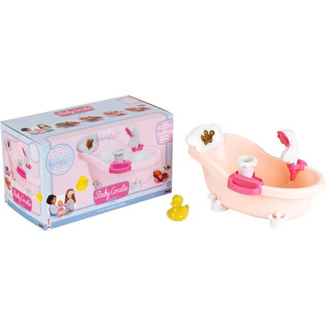Baignoire - KLEIN - 1665 - Baby Coralie - Sons, lumiere, douchette - Jouet d'imitation - Des 3 ans