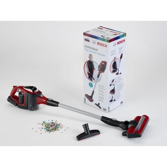 Aspirateur balai Èlectronique Bosch Unlimited 3 en 1 - KLEIN - 6808 - Jouet Pour Enfant