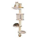 KERBL -  Arbre a chats mural Dolomit 168 cm Blanc 81500