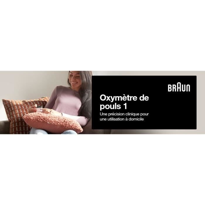 Oxymetre de pouls Braun YK-81CEU