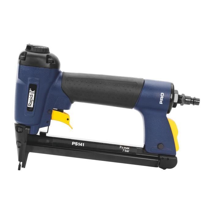 Agrafeuse Pneumatique - RAPID - PS141 - Utilisation intensive - Carter en aluminium ultra robuste