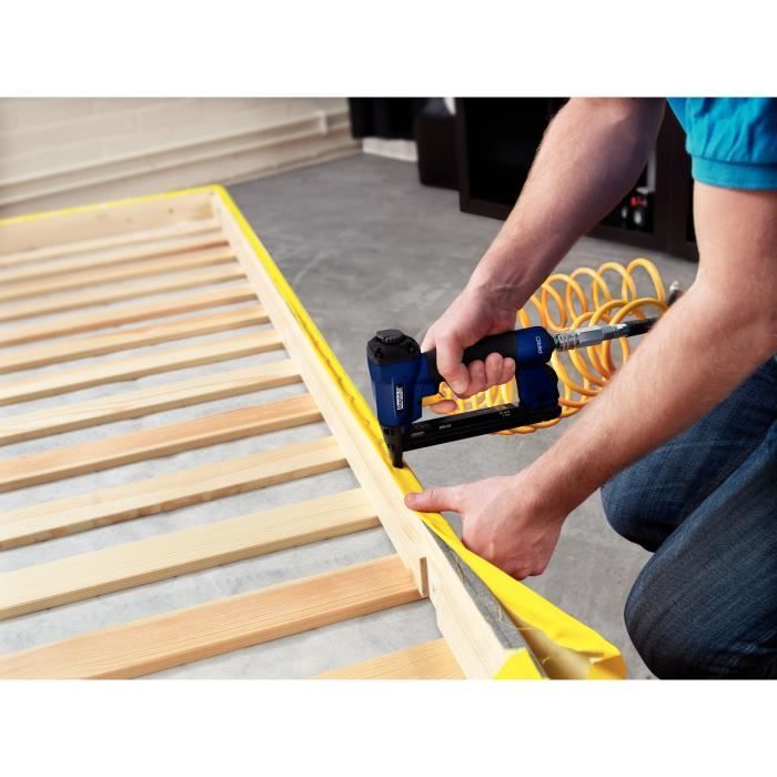 Agrafeuse Pneumatique - RAPID - PS141 - Utilisation intensive - Carter en aluminium ultra robuste