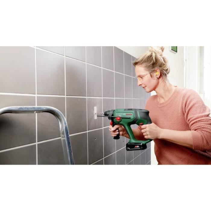 Perforateur - BOSCH - UniversalHammer 18V - 2,5 Ah - Sans fil - Percussion SDS Plus