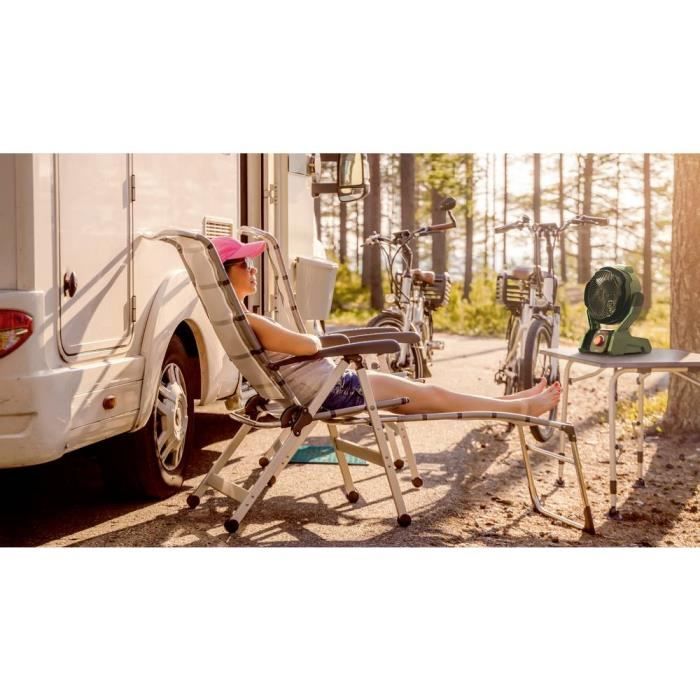 Ventilateur Ø 22,5 cm avec variateur BOSCH - Universal Fan 18V-1000 - Sans fil - Léger - 1000M3/h- 60 dB - sans batterie ni chargeur