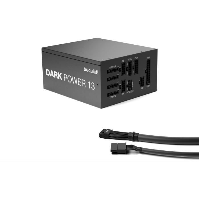 Alimentation PC - BE QUIET! - Dark Power 13 - 1000 W - 80 PLUS Titanium - ATX 3.0