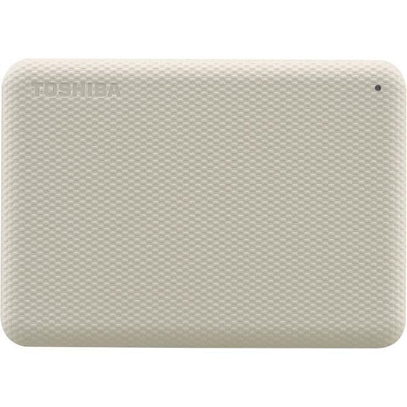 Disque dur externe - TOSHIBA - CANVIO ADVANCE - 2 To - Blanc - Logiciels de sécurité et sauvegarde inclus