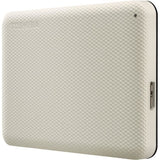 Disque dur externe - TOSHIBA - CANVIO ADVANCE - 2 To - Blanc - Logiciels de sÈcuritÈ et sauvegarde inclus