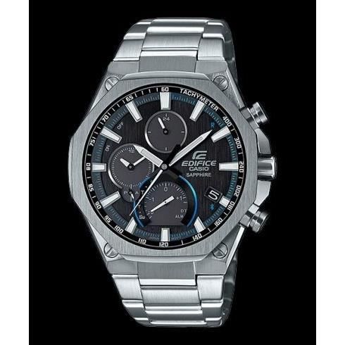Montre - CASIO - EQB-1100D-1AER - 51,1mm - Acier inoxydable - Bluetooth Smart - Solaire