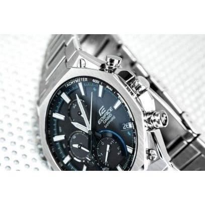 Montre - CASIO - EQB-1100D-1AER - 51,1mm - Acier inoxydable - Bluetooth Smart - Solaire