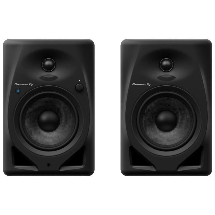 Enceintes de monitoring - PIONEER DJ - DM-50D-BT - Bluetooth - 2x25W - Bass Reflex - Noir