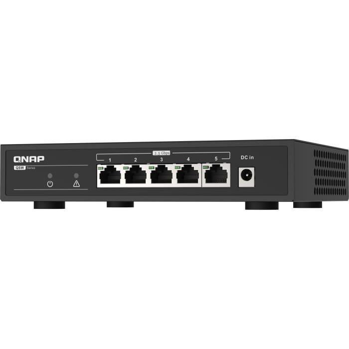 Switch - QNAP - QSW-1105-5T - 5 ports 2,5 GbE, 802.3x