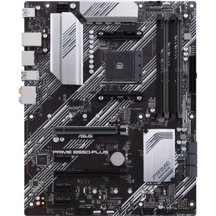 Carte Mere - ASUS - PRIME B550-PLUS - Socket AM4 - 3rd Génération AMD Ryzen Processeurs