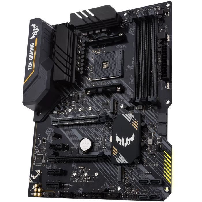 Carte mere - ASUS - TUF GAMING B450-PLUS II - AMD B450 - Emplacement AM4 ATX