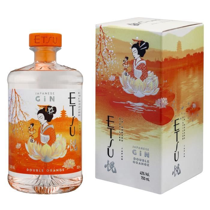Etsu - Double Orange - Gin - Japon - 70cl - 43%