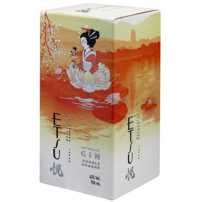 Etsu - Double Orange - Gin - Japon - 70cl - 43%