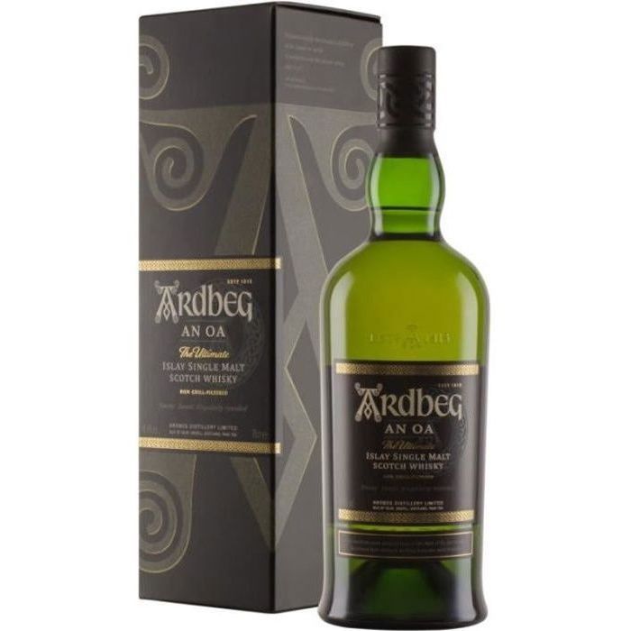 Ardbeg AN OA - Whisky - Islay Ecosse - 46% vol -70 cl avec étui