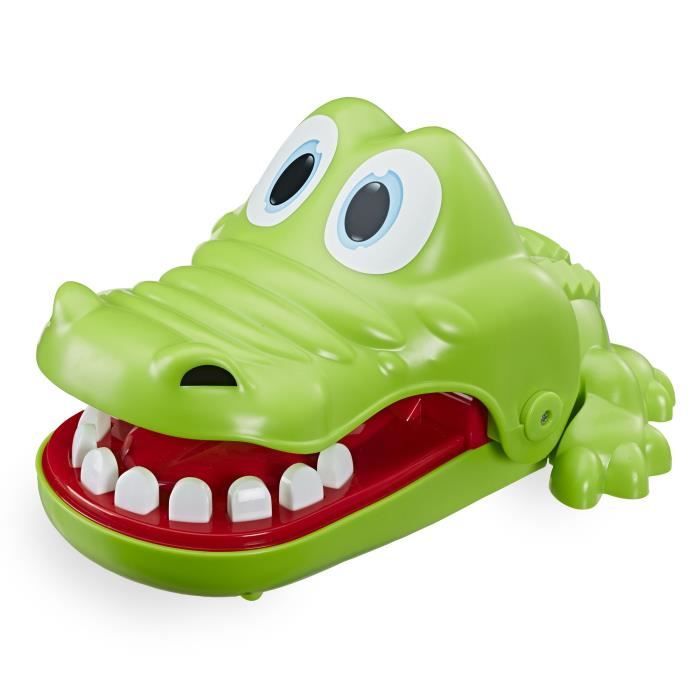 Croc' Dentiste, Jeu de sociÈtÈ pour les petits, Jeu fun, Version franÁaise, Hasbro Gaming, Des 4 ans