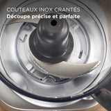 Robot multifonction - KENWOOD - MultiPro Express - 1000 W - 3 L - 2 vitesses - Blender 1,5 L - Blanc