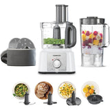 Robot multifonction - KENWOOD - MultiPro Express FDP65.450WH - 1000 W - 3 L - 2 vitesses - Blender 1,5 L - Blanc
