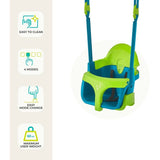 Fauteuil bébé 4-en-1 - TP TOYS - QUADPOD - Bleu