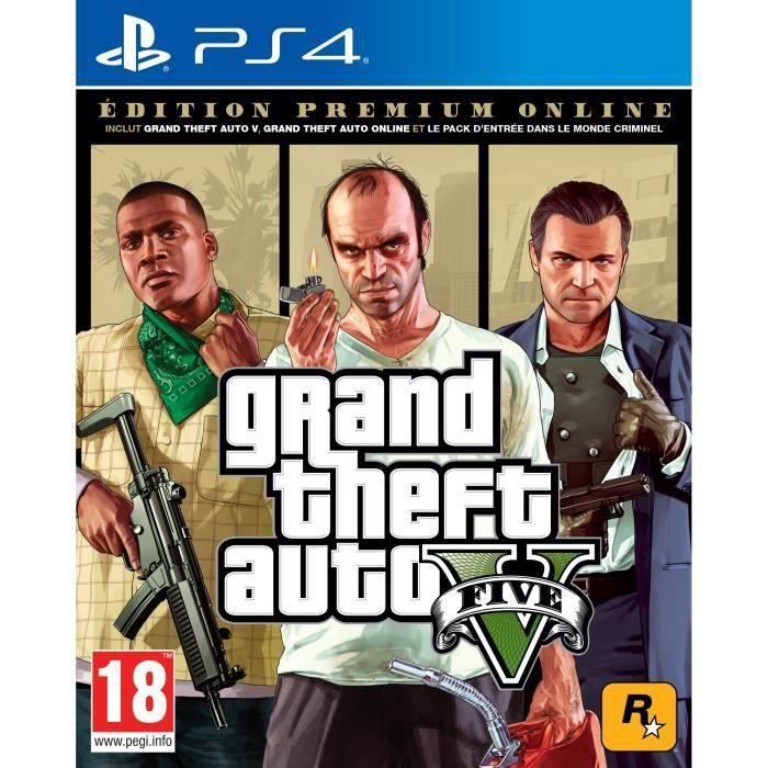 GTA V : EDITION PREMIUM Jeu PS4