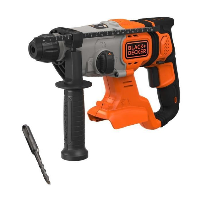Perceuse a percussion SDS - Black and Decker - BCD900B - 18 V - 1,2 J - Sans batterie ni chargeur