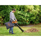 Aspirateur souffleur broyeur filaire BLACK+DECKER - BEBLV260-QS - 2600W - Sac 40L  - Systeme bi-tube