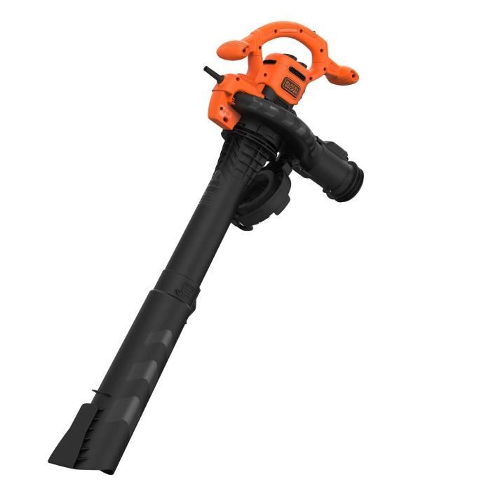 Aspirateur souffleur broyeur filaire BLACK+DECKER - BEBLV260-QS - 2600W - Sac 40L  - Systeme bi-tube