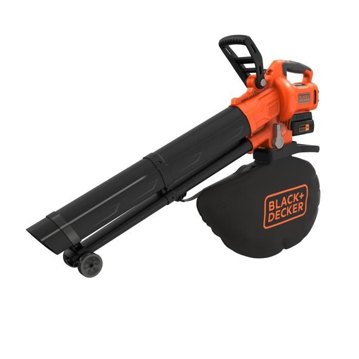 BLACK+DECKER 36V blower vacuum cleaner - With battery and charger - 45L bag