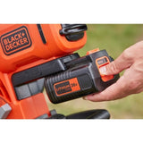 Aspirateur-souffleur-broyeur BLACK+DECKER 36V - Avec batterie et chargeur - Sac 45L