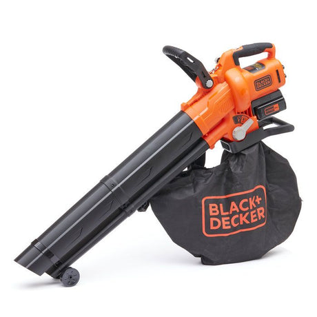 Aspirateur souffleur broyeur sans fil BLACK+DECKER - BCBLV3625L1-QW - 36V - Avec batterie 36 V - Sac 45L
