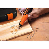 Multi-outil rotatif sur batterie BCRT8IK-XJ 7,2 V BLACK et DECKER - 53 accessoires - 84410