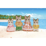 SYLVANIAN FAMILIES - 5180 - Famille Chat Tigre - Les Familles - ArticulÈe et HabillÈe - A partir de 3 ans