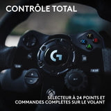 Volant de course et pédales G923 - Logitech G - Compatible Xbox serie X/S, One et PC