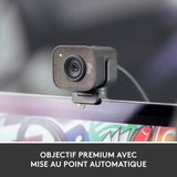 Webcam - Full HD 1080p - Logitech G - StreamCam - Microphone intégré - Graphite