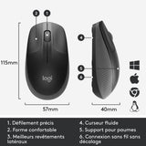 Souris - Sans fil - Logitech - M190 - Noir