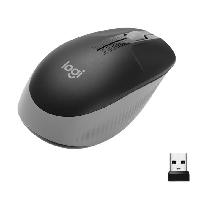 Souris - Sans fil - Logitech - M190 - Gris