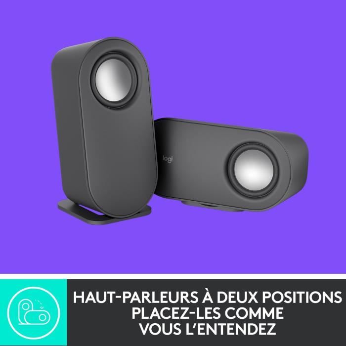 Enceinte PC Logitech Haut-parleurs PC Bluetooth Z407 USB