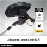 Powerplus Coupe-Bordure Électrique POWXG30033 - 500 W, 320 mm Ř, Jardinage Outillage, Coupe-Herbe & Coupe-Bordures pour votre