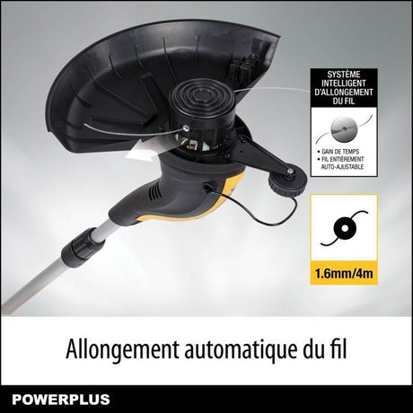 Powerplus Coupe-Bordure Électrique POWXG30033 - 500 W, 320 mm Ř, Jardinage Outillage, Coupe-Herbe & Coupe-Bordures pour votre