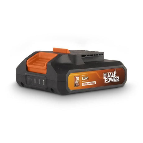 Powerplus Dual Power Batterie POWDP9021, 20V, Capacité de 2000mAh, Technologie de la batterie Li-on, Outils 20 V uniquement