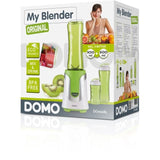 Blender individuel DOMO - DO436BL - 300W - 2 bols 600 ml et 300 ml inclus - vert