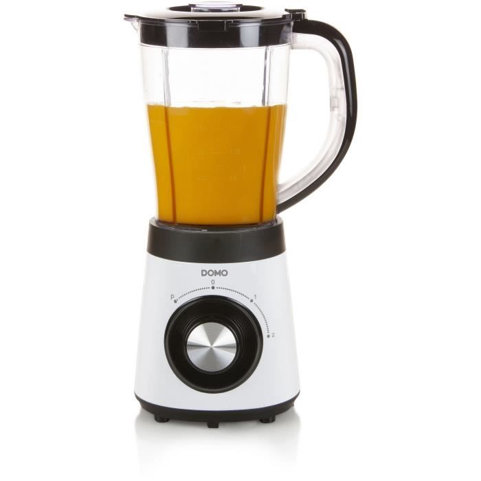 Blender - Mixeur - DOMO - DO9203BL - 500 W - 1,5 L - Gris