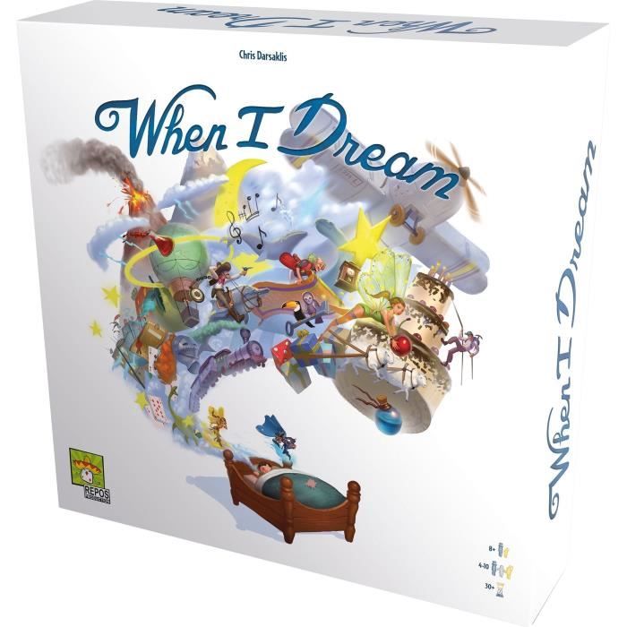 Jeu de sociÈtÈ When I Dream - ASMODEE - a partir de 8 ans - 4 joueurs ou plus - 30 min