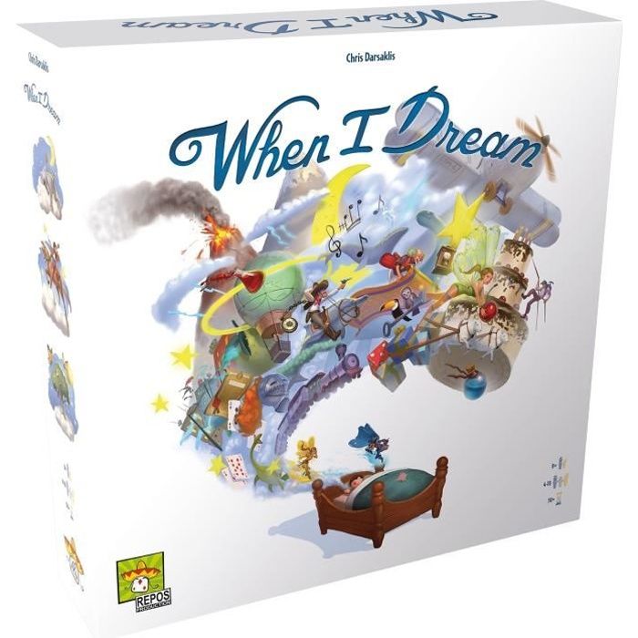 Jeu de société When I Dream - ASMODEE - a partir de 8 ans - 4 joueurs ou plus - 30 min