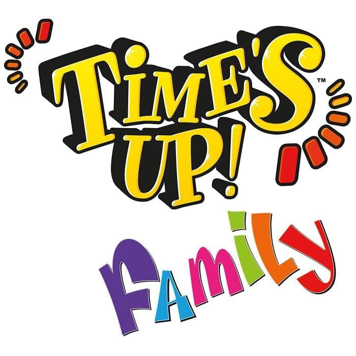 Asmodée - Repos Production - Time's Up! : Family - Version Orange - Jeu de société - a partir de 8 ans - 4 a 12 joueurs - 30