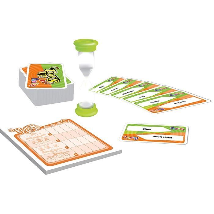 Asmodée - Repos Production - Time's Up! : Family - Version Orange - Jeu de société - a partir de 8 ans - 4 a 12 joueurs - 30