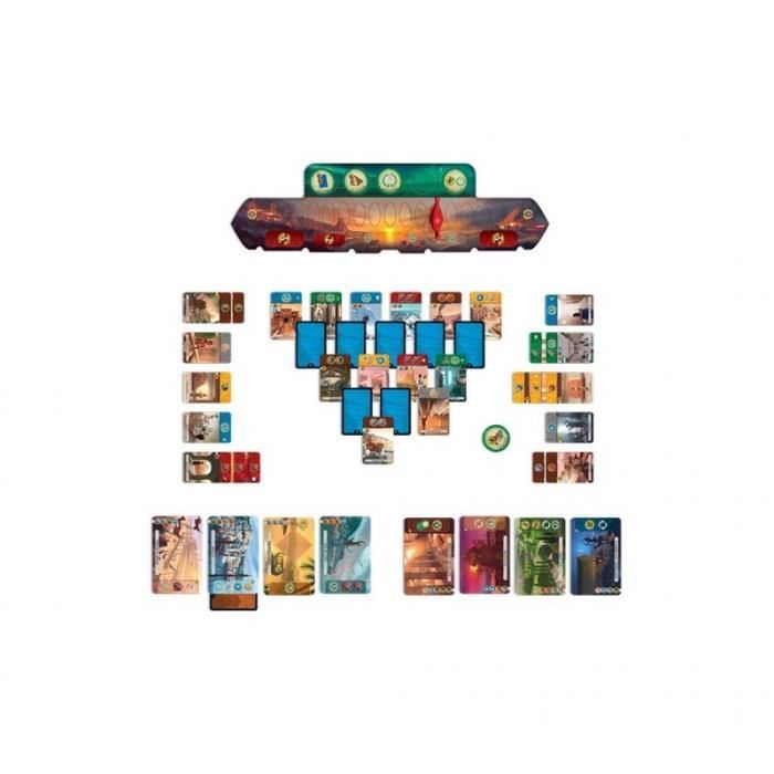 AsmodÈe - Repos Production - 7 Wonders : Duel - Unbox Now- Jeu de sociÈtÈ - a partir de 10 ans - 2 joueurs - 30 minutes