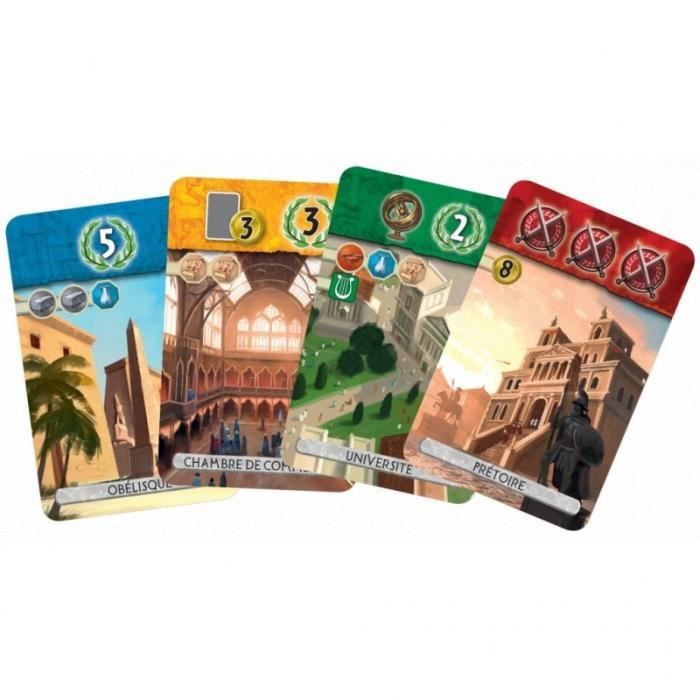 AsmodÈe - Repos Production - 7 Wonders : Duel - Unbox Now- Jeu de sociÈtÈ - a partir de 10 ans - 2 joueurs - 30 minutes